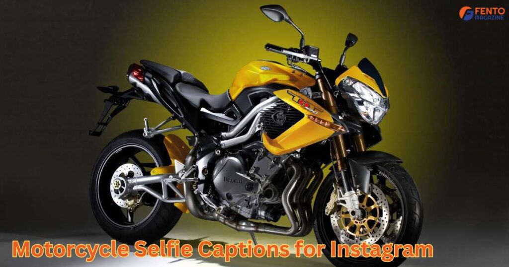 Motorcycle Selfie Captions for Instagram