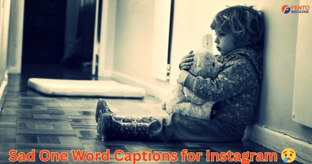 Sad One Word Captions for Instagram