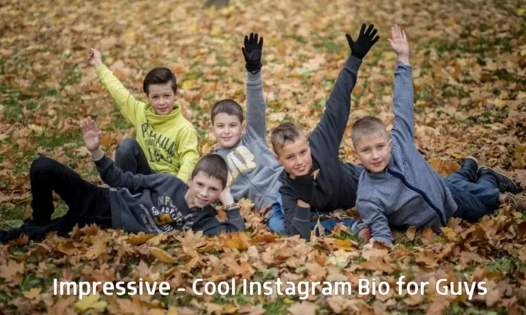 Impressive - Cool Instagram Bio for Guys