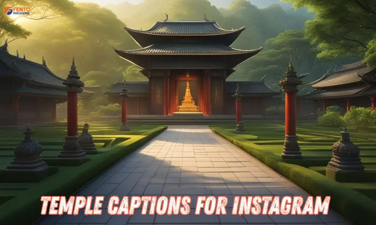 Temple Captions for Instagram