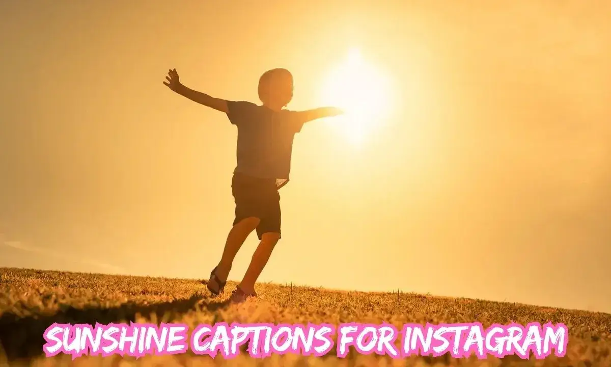 sunshine captions for instagram